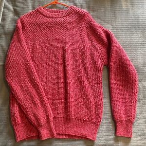 Oversized Red Sweater